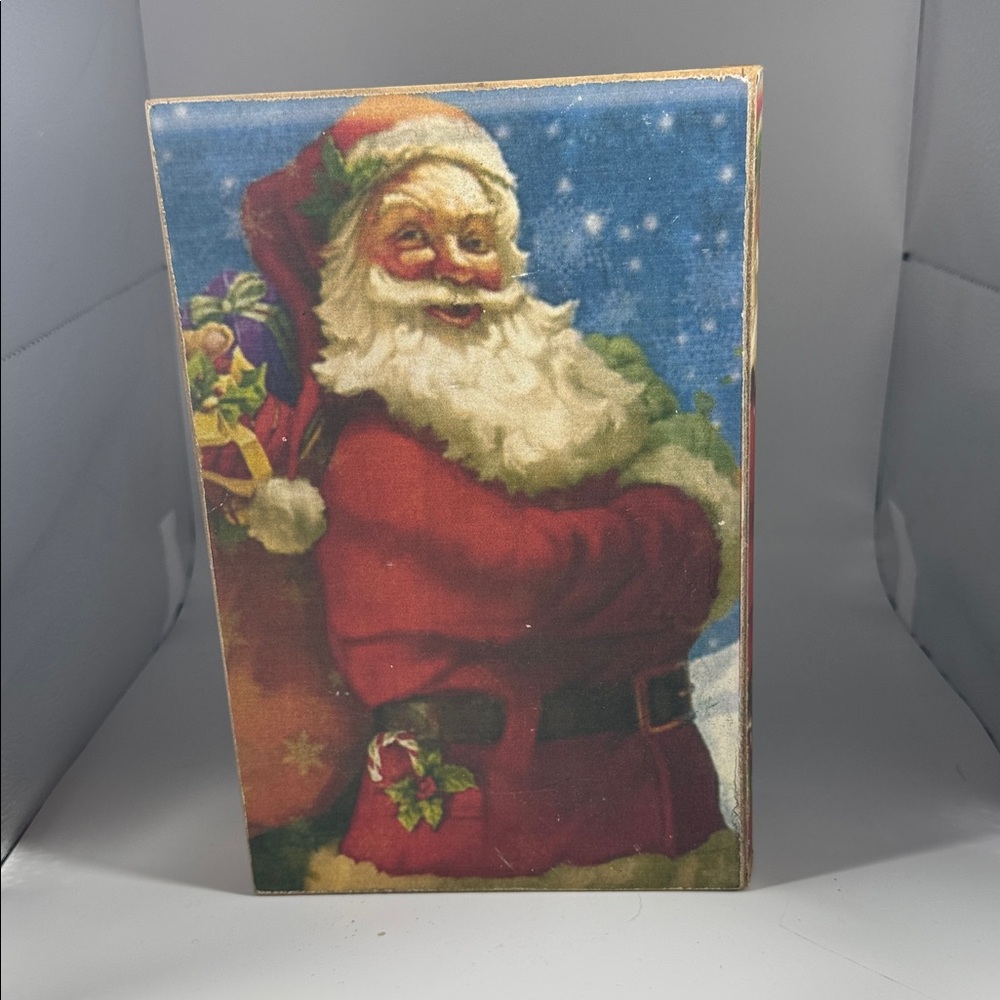 Vintage Santa Claus Decorative Book - Picture 3 of 6